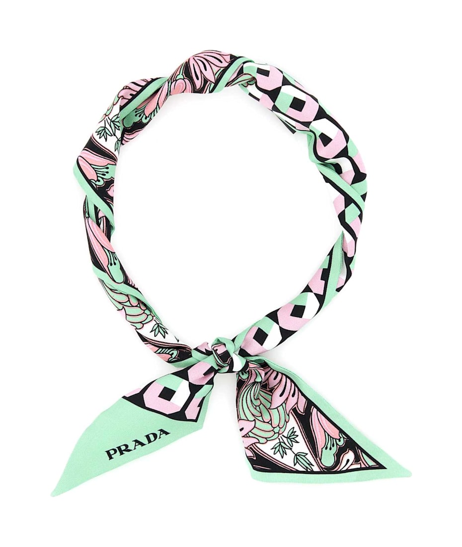 Prada Printed Silk Foulard | italist