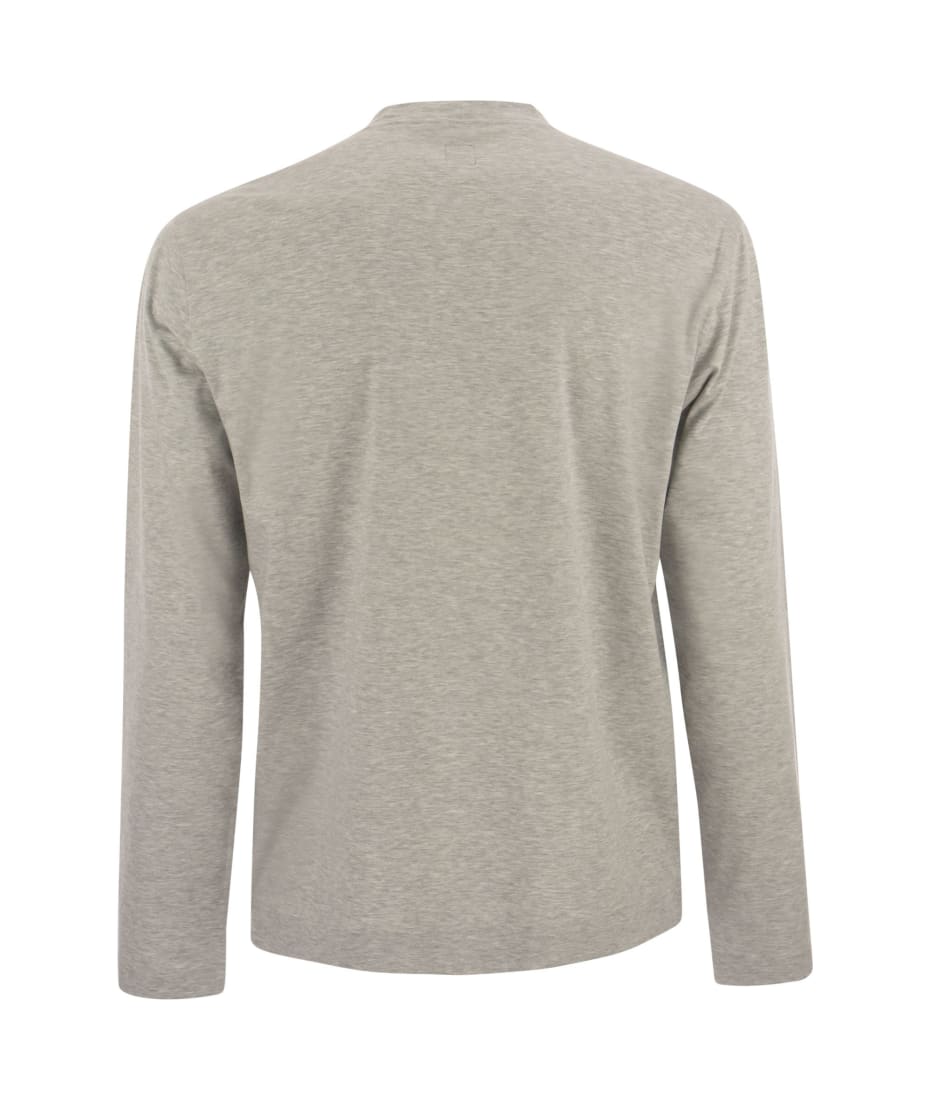 Fedeli Extreme - Crew-neck T-shirt With Long Sleeves