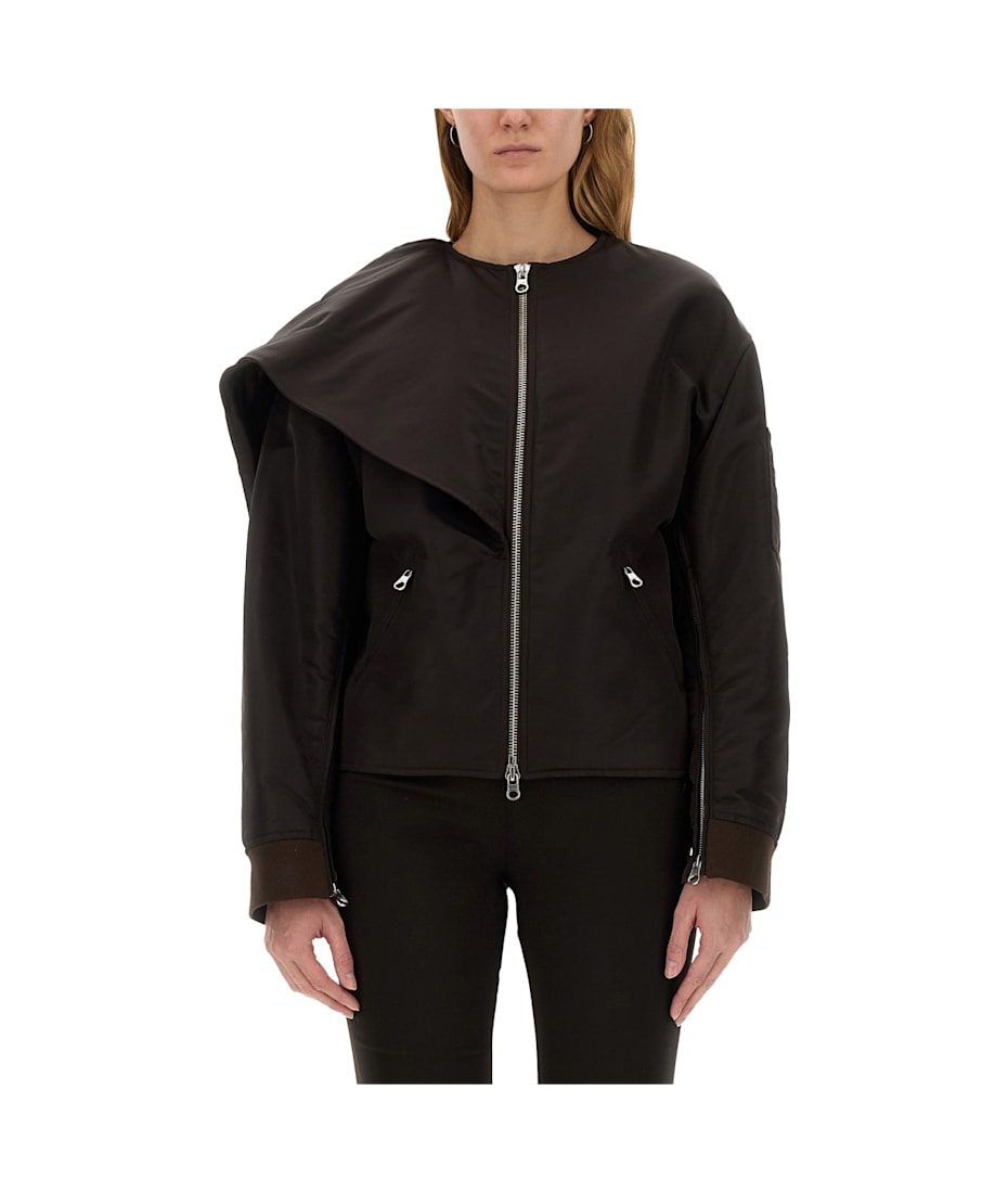 Courrèges Bow Neck Bomber Jacket | italist