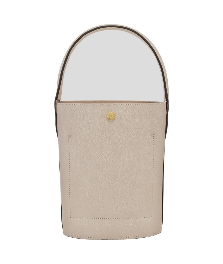 【関税&送料込】Longchamp Cuir De Russie Bucket Bag Longchamp Le Pliage Cuir De Russie Leather Bucket Bag