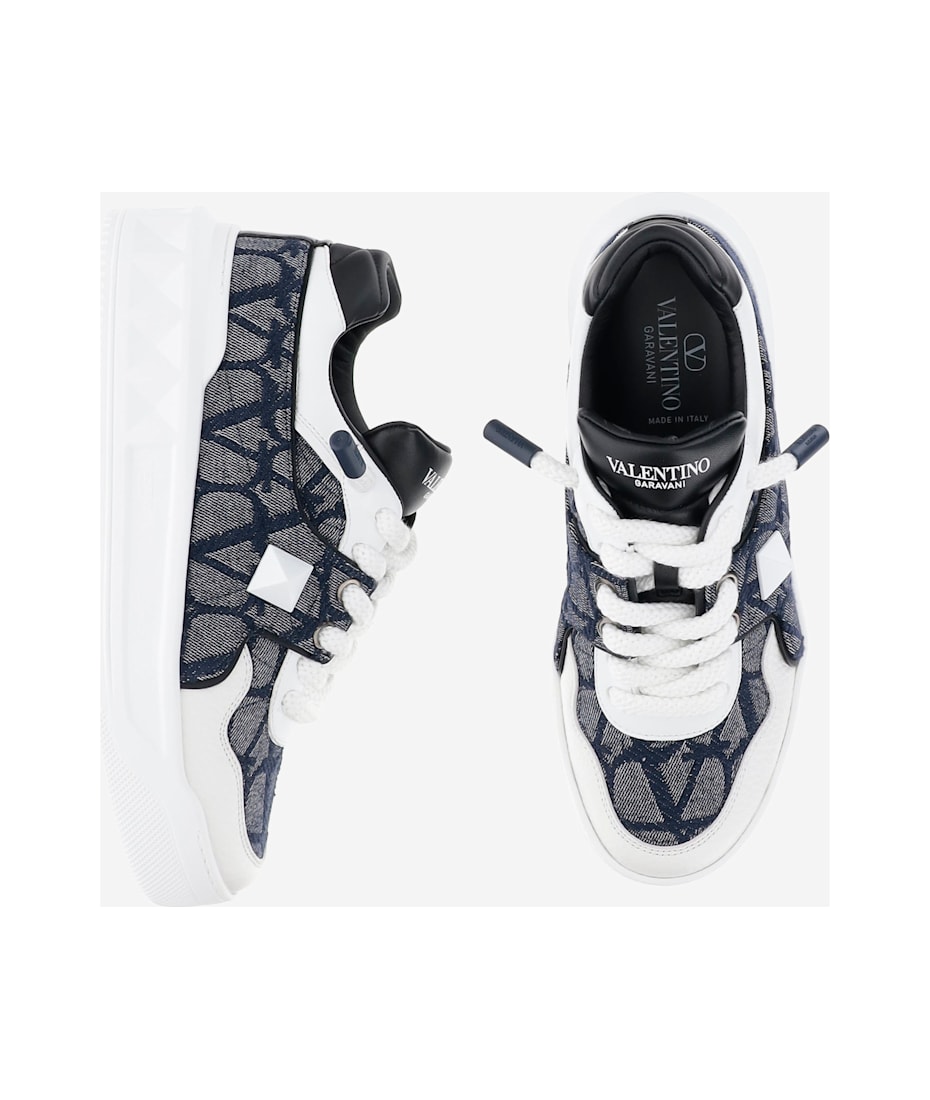Valentino Garavani Low-top One Stud Xl Sneakers In Nappa