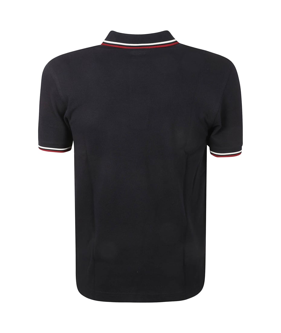 トップス [FRED PERRY]Twin Tipped Ribbed PoloShirt Fred Perry Twin Tipped Polo Deep Red / Cobalt – DeadRockers