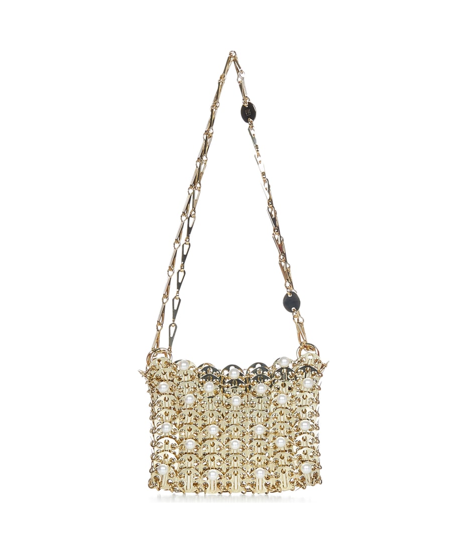 Paco Rabanne Gold And Pearls 1969 Nano Bag italist ALWAYS LIKE A SALE