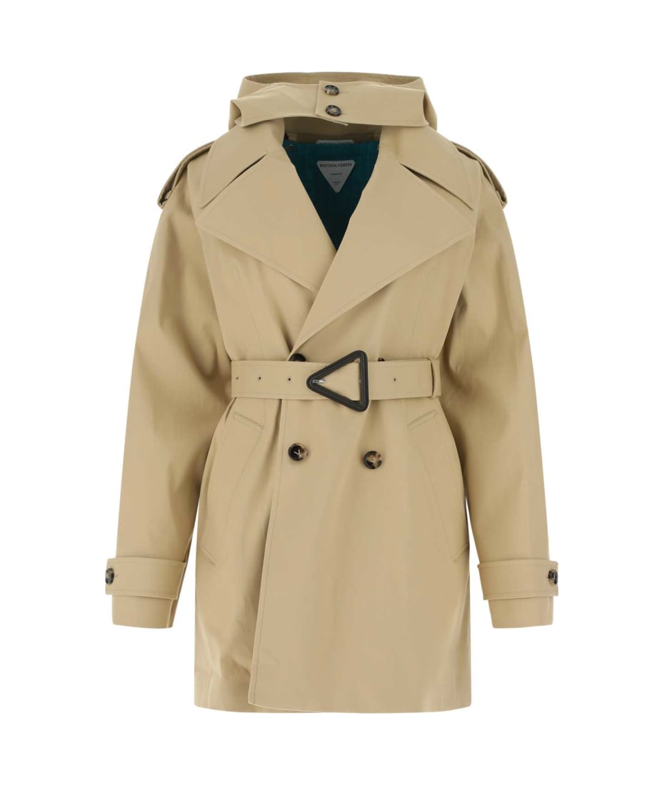 トレンチコート BOTTEGA VENETA Cappuccino Stretch Cotton Trench Coat Bottega Veneta Cappuccino Stretch Cotton Trench Coat