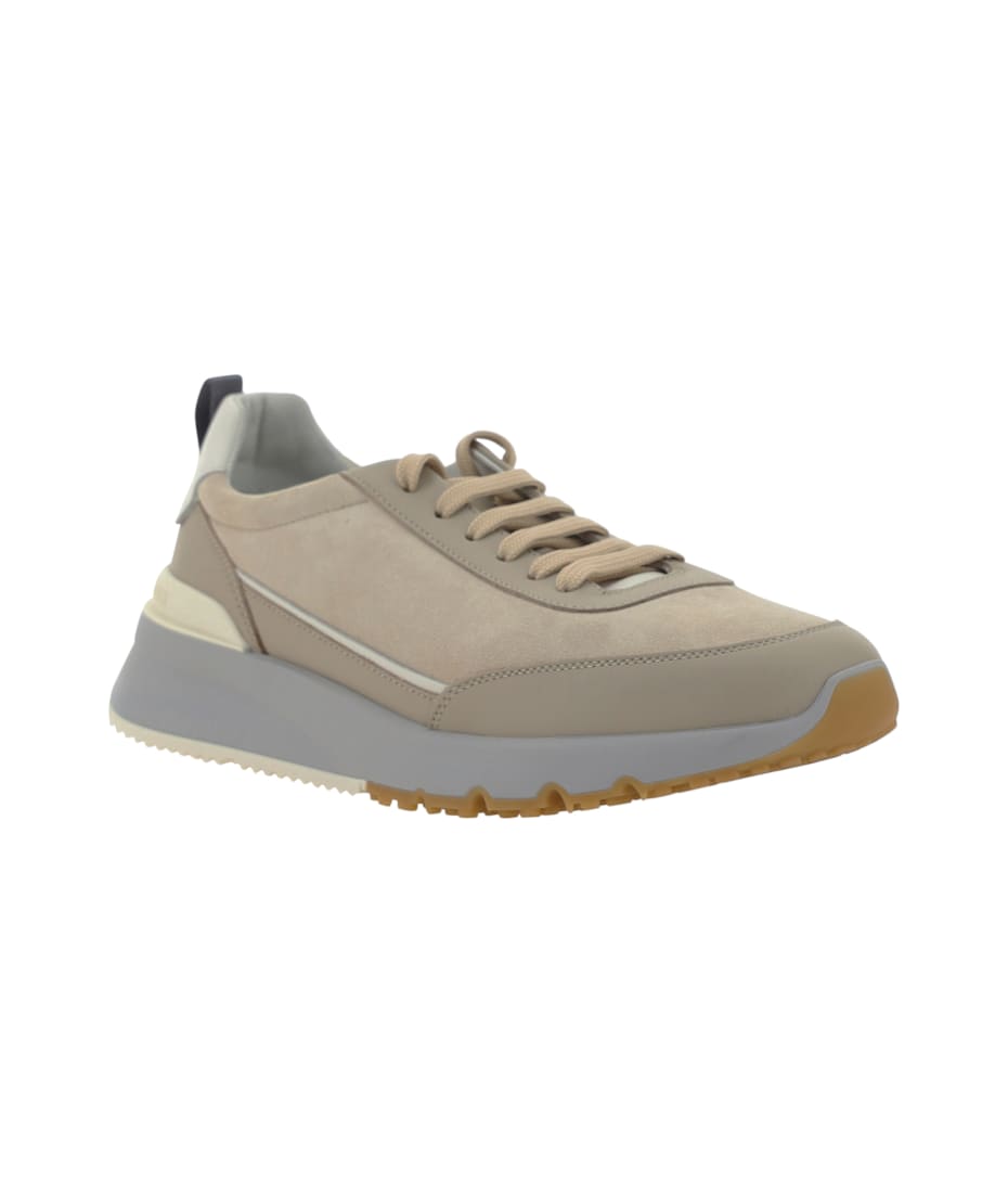 ☆シンプル 上品☆ Brunello Cucinelli Leather Sneakers Brunello Cucinelli Leather Sneakers | italist