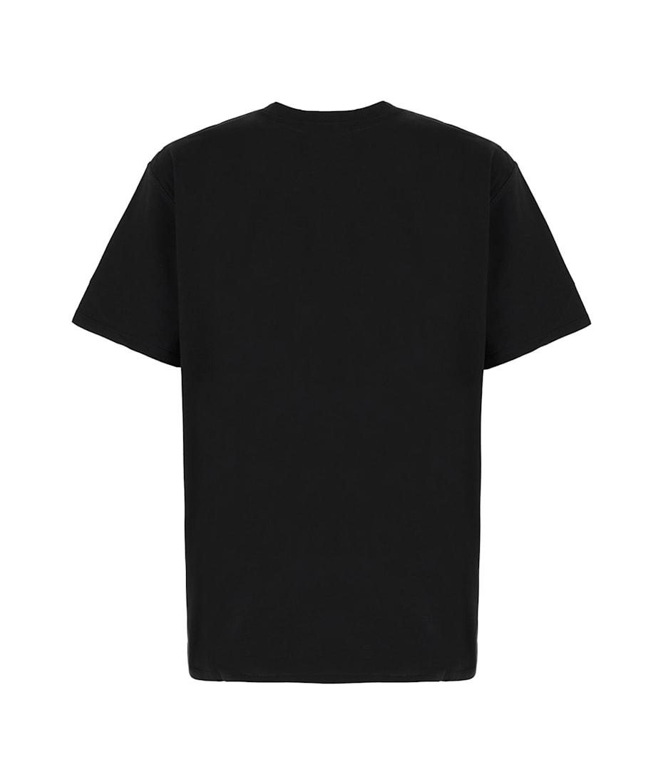 Tシャツ・カットソー BALMAIN SS25 Velvet logo t-shirt (EH1EG010BB17 EAB) Men's BALMAIN x H&M T-Shirt Tee Velvet Logo M Cotton Khaki