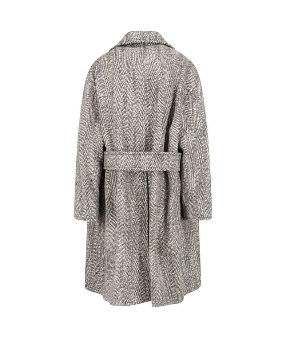 Bottega Veneta Chevron Pattern Coat | italist