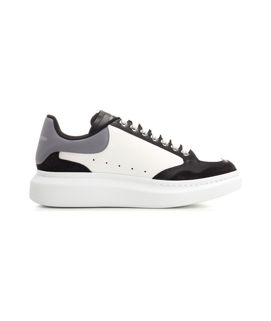 Alexander McQueen Black Leather Oversized Sneakers Size 42.5 Alexander  McQueen | The Luxury Closet