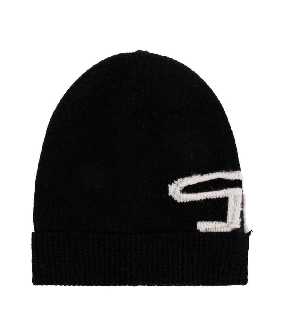 ◆DIESEL◆ K Phil Beanie Black A132720AJBJ9XX A132720AJBJ9XX K-peel Beanie Diesel | italist