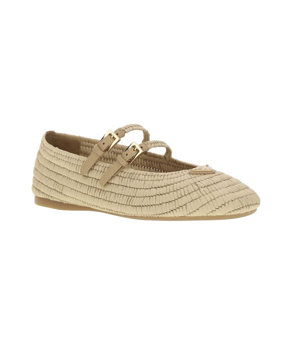 Prada Crochet Ballerinas | italist