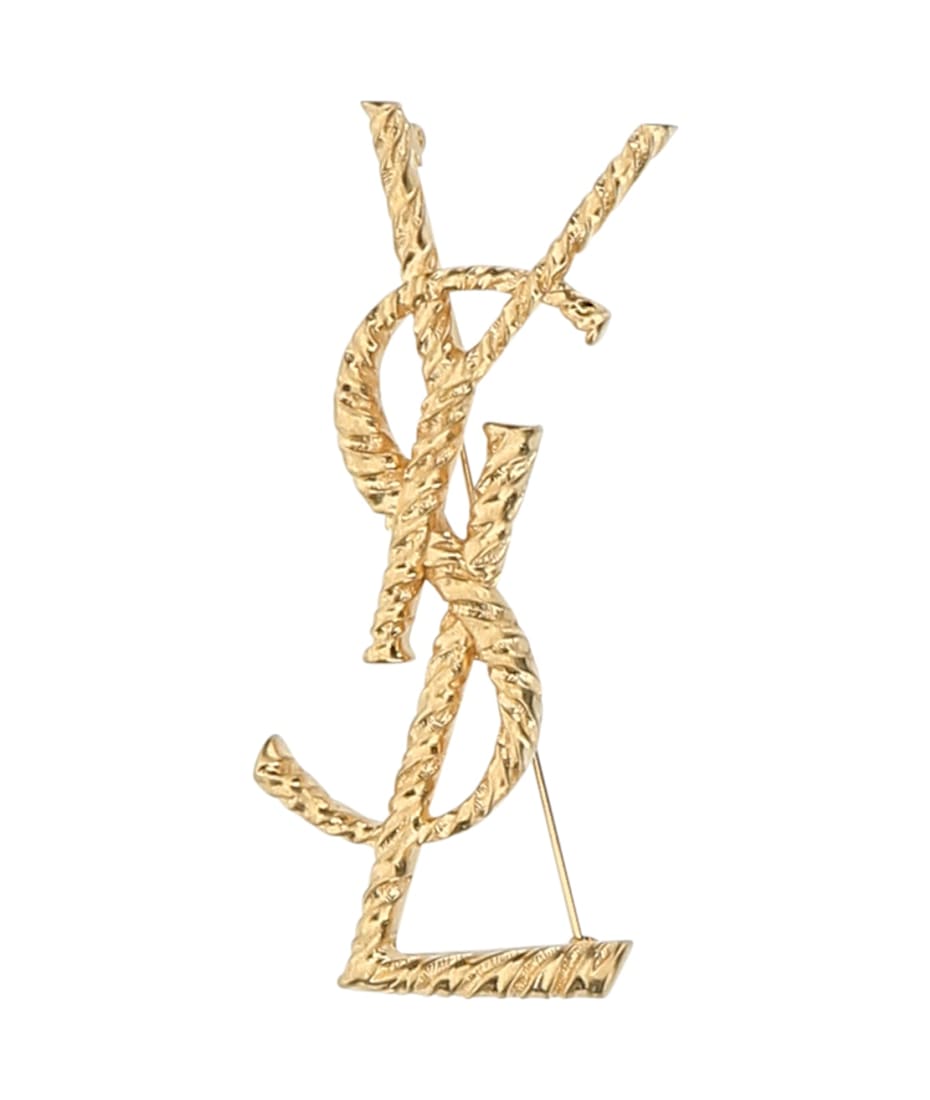 Saint Laurent Broche Ysl Texture T | italist