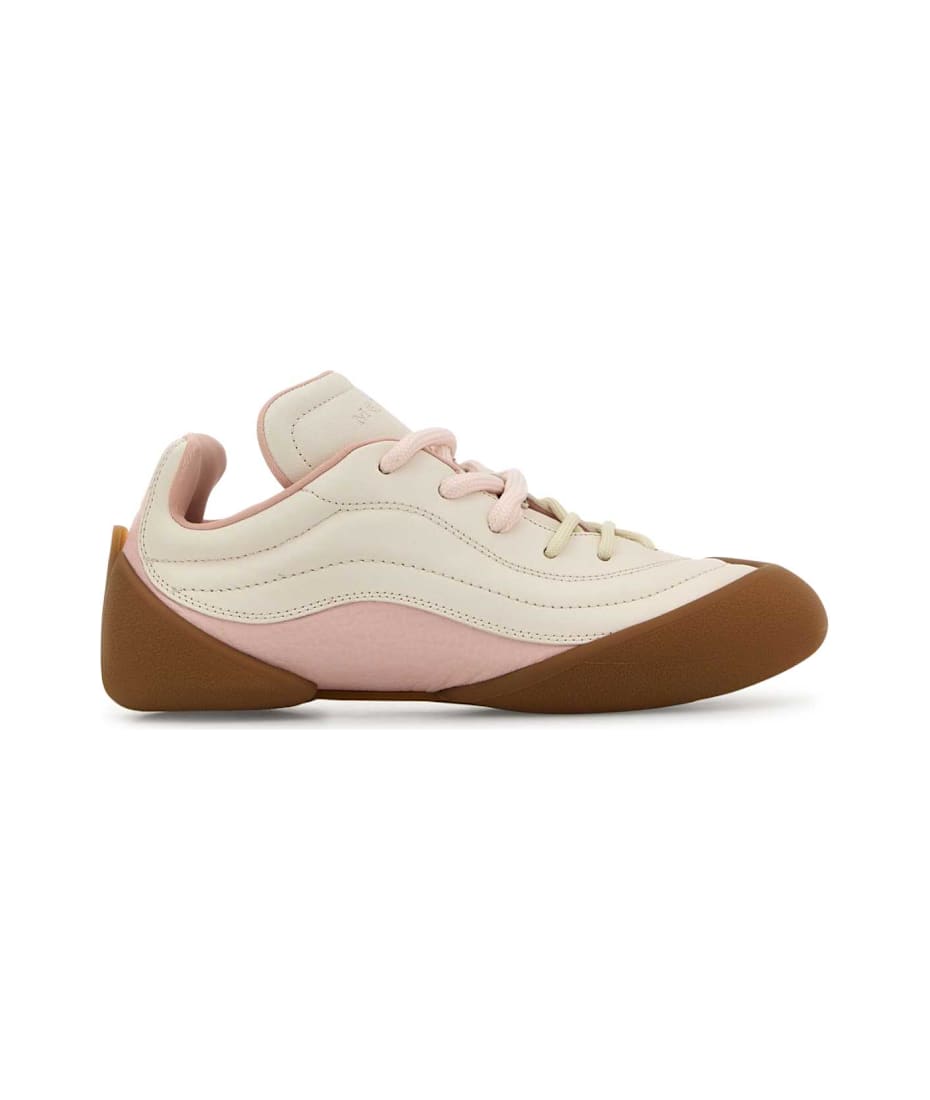 スニーカー ALEXANDER MCQUEEN TWO-TONE LEATHER FLEXION SNEAKERS Alexander McQueen Two-tone Leather Flexion Sneakers