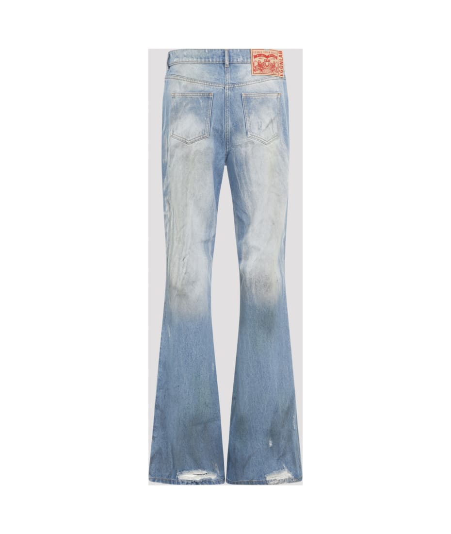 【EGONLAB】SAMY WIDE LEG DENIM ROUILLE AW 24 EGONLAB】SAMY WIDE LEG DENIM ROUILLE AW 24 (EGONLAB./デニム