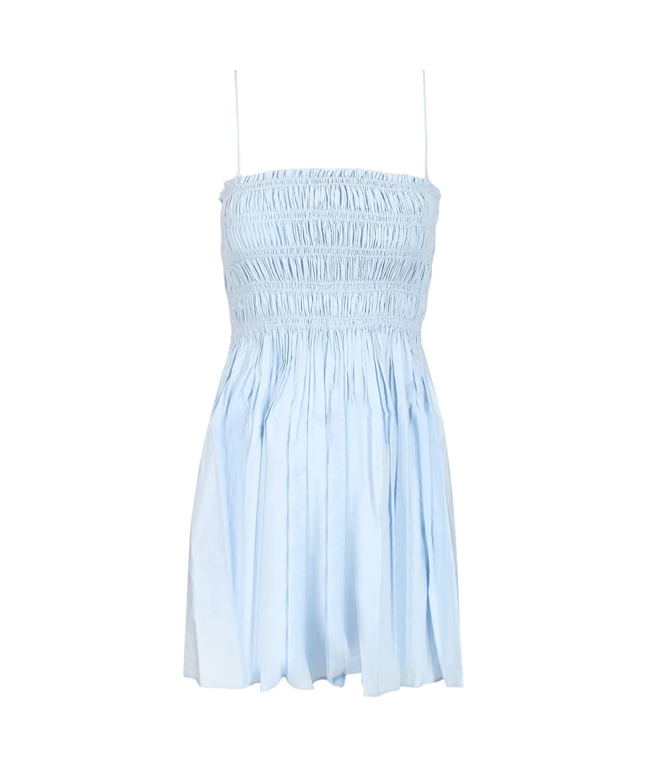 ワンピース Matteau Gathered bodice mini dress OsundefenderShops | MATTEAU Gathered Bodice Mini Dress