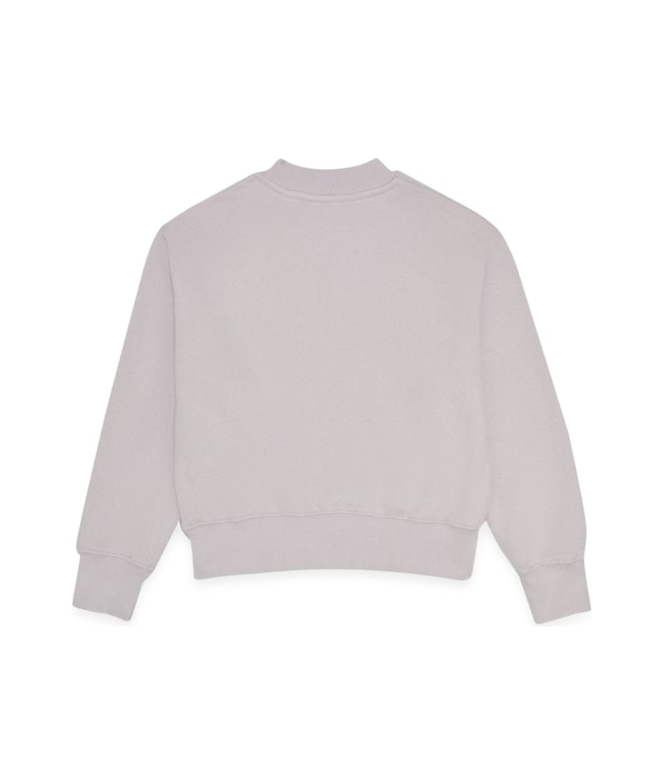 完売品 Palm Angels SEASONAL LOGO CREWNECK 24SS Seasonal Logo Vintage Crewneck - White/Black – Feature