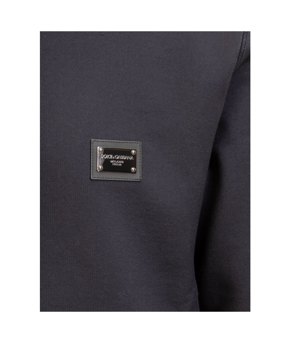Dolce & Gabbana Logo Plaque Sweathirt | italist