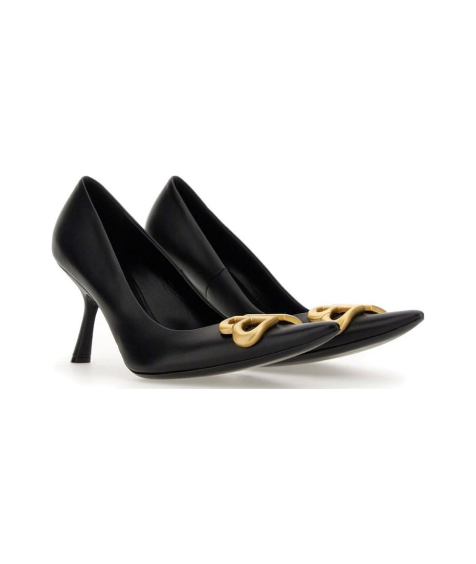 【送料&関税込】Balenciaga Logo Plaque Pointed-toe Heels Balenciaga Logo Plaque Pointed-toe Heels | italist