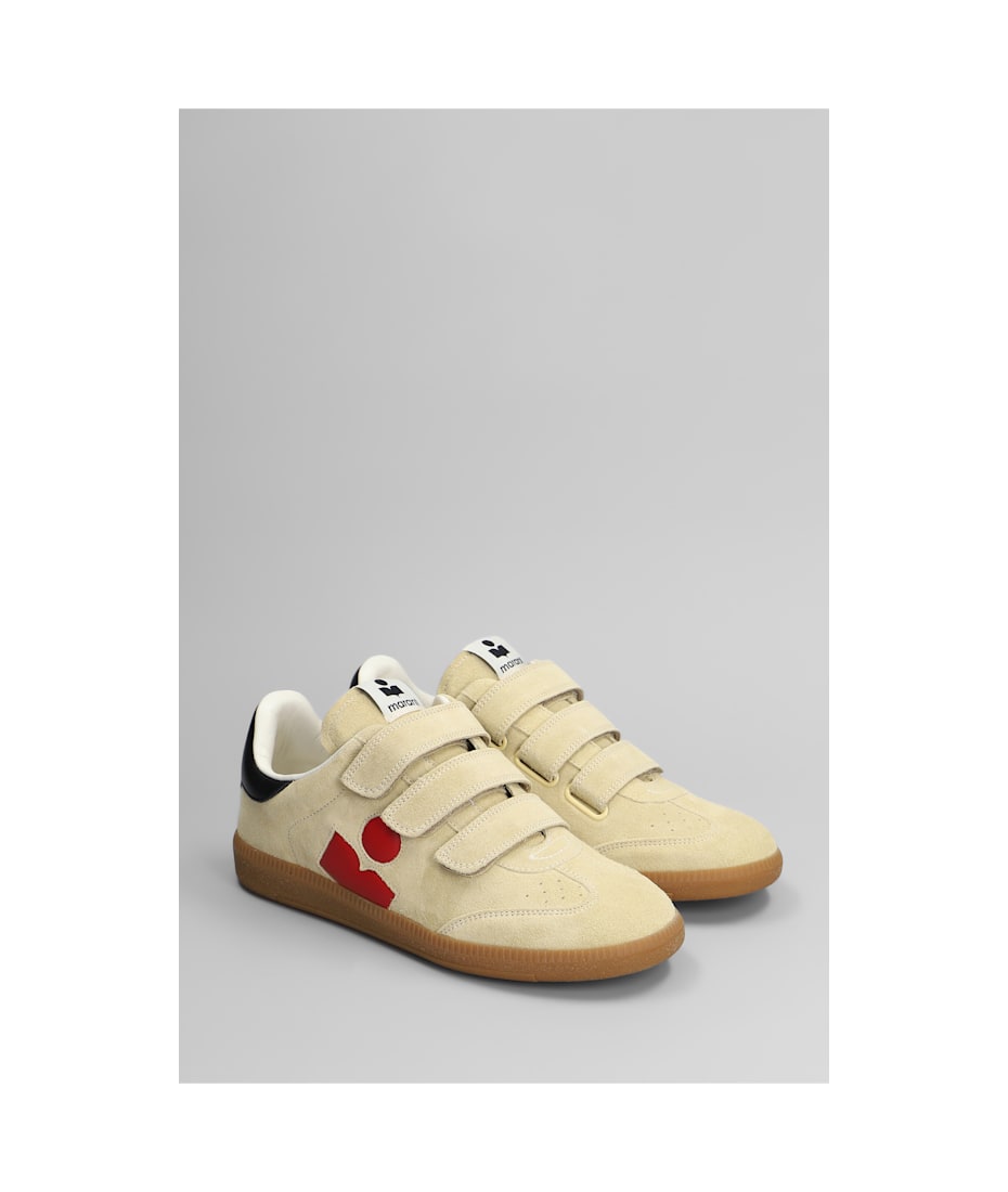 【送料&関税込】Isabel Marant Beth Sneakers In Beige Suede Beth suede sneakers in beige - Isabel Marant | Mytheresa