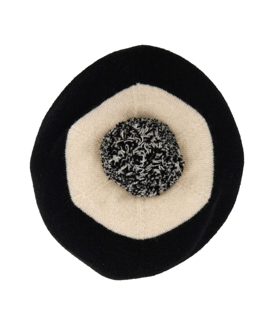 ハット MARGARET HOWELL FW22 HAT WITH POM POM (WOAC0340A22_CREBKE) Margaret Howell Hat With Pom Pom | italist