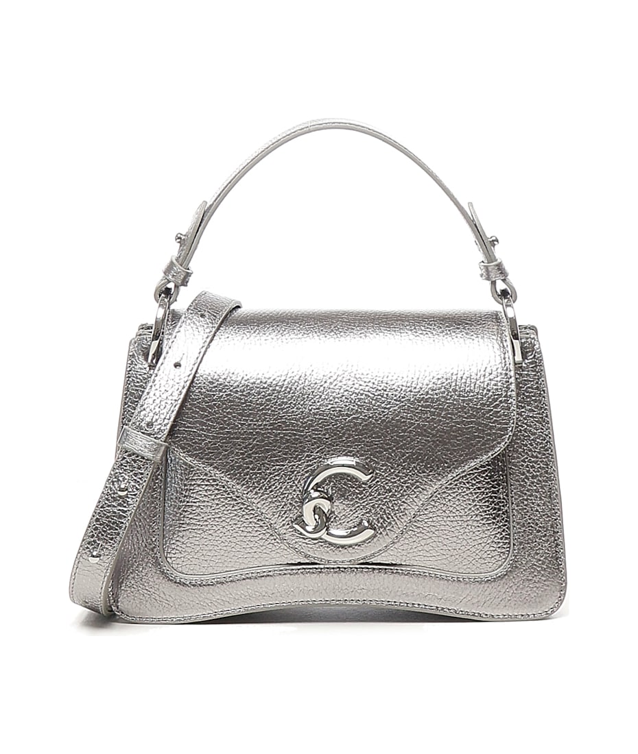 【関税&送料込】Coccinelle Bags Silver Coccinelle Campus Smooth Metal Mini | Coccinelle®