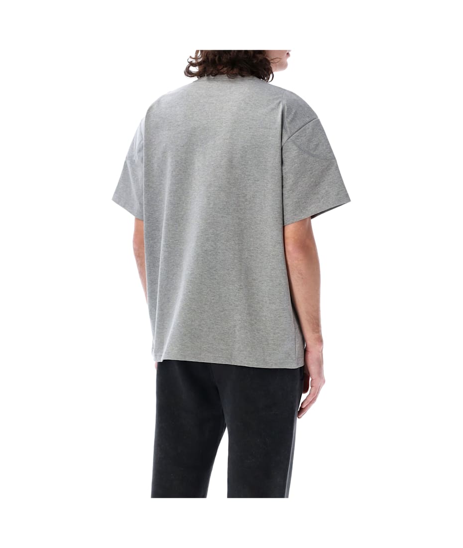 Tシャツ・カットソー MISBHV SS25 M FOOTBALL TEE PADDED SHOUDLER (250M103 GREY) MISBHV Football Muscle T-shirt | italist