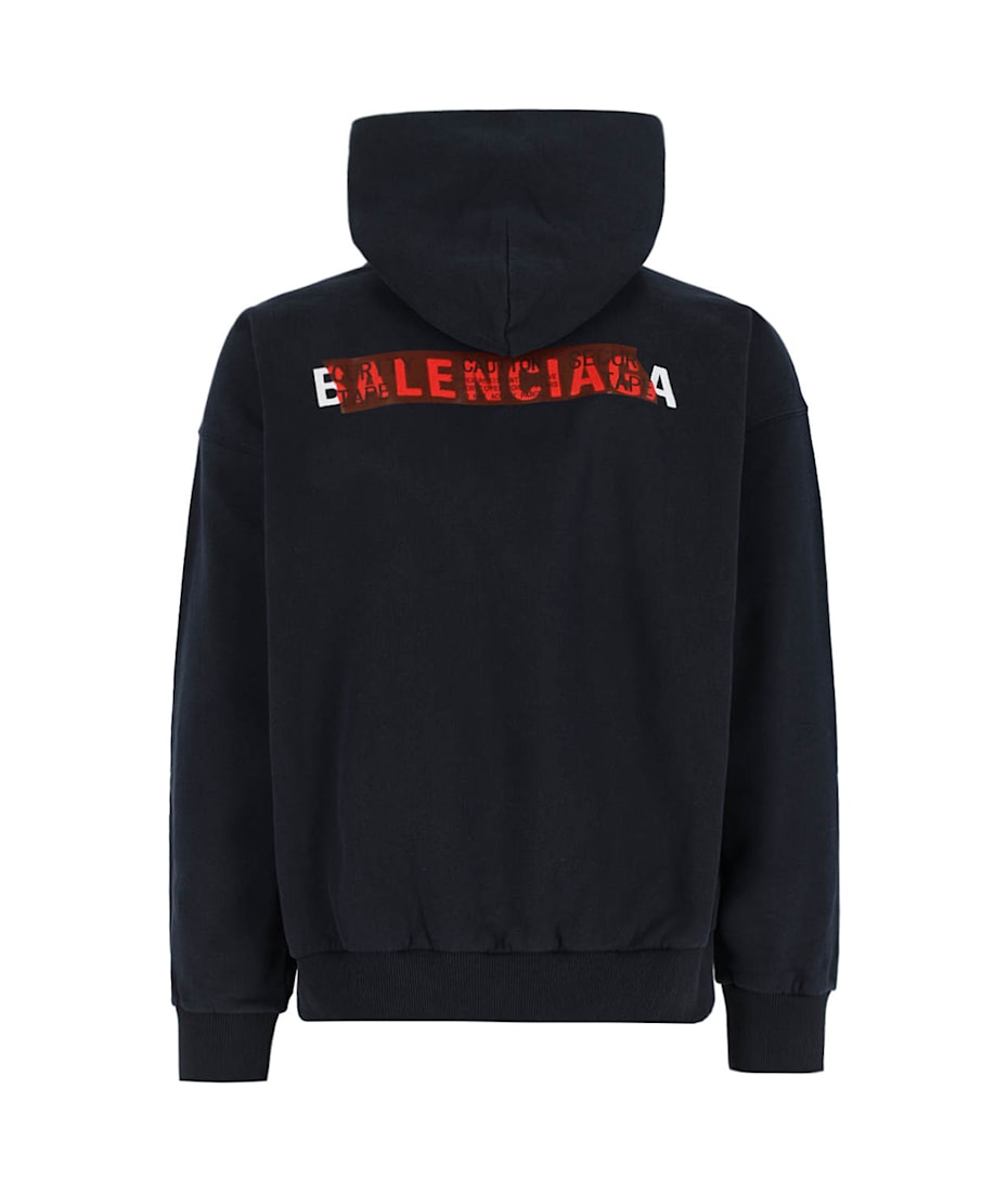 [Balenciaga] バレンシアガ Taped Hooded Sweatshirt Balenciaga 'taped' Hoodie | italist