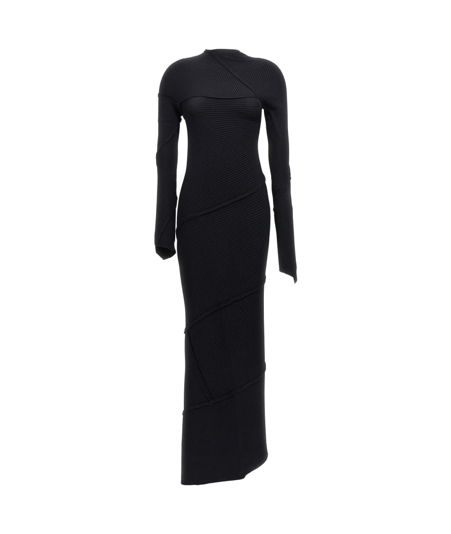 Balenciaga Spiral Knitted Dress | italist
