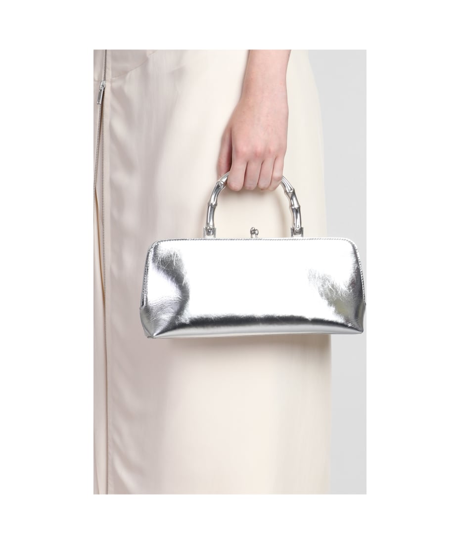 Jil Sander Hand Bag In Silver Leather | italist