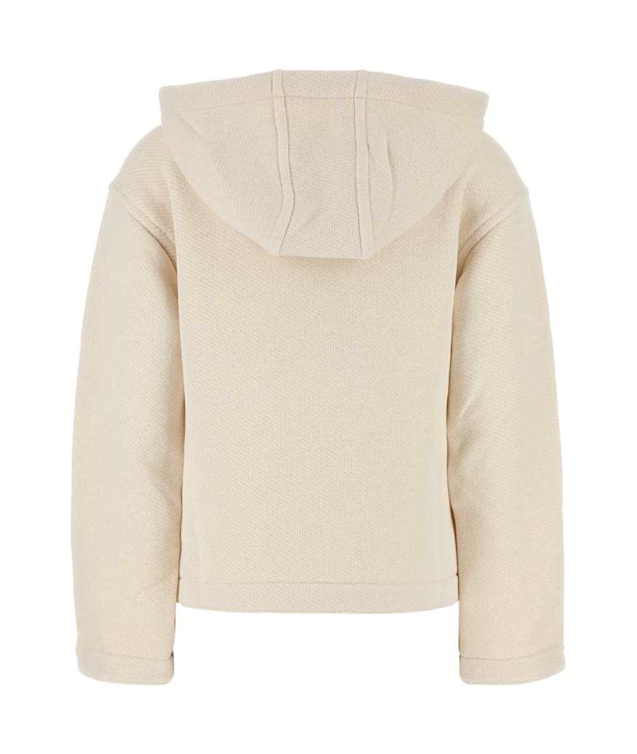 アウターその他 MAX MARA GARY HOODIE Cotton hoodie, white | 