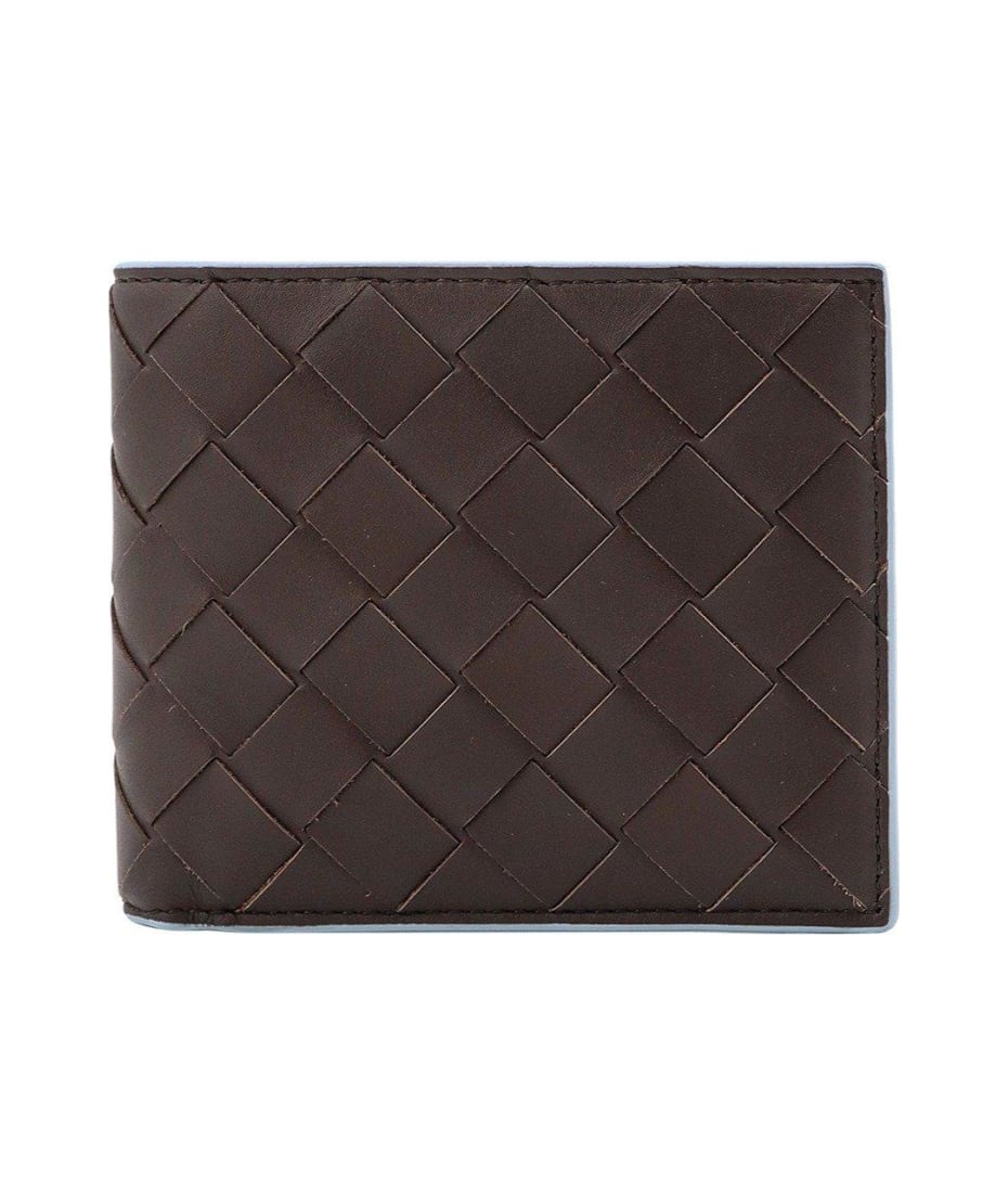 Bottega Veneta Intrecciato 2024 Lambskin Woven Long Bifold Wallet