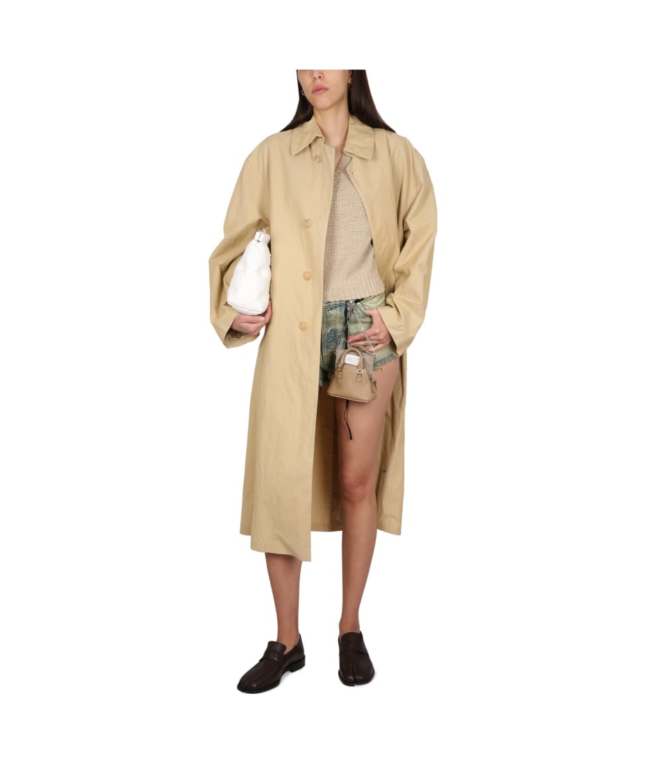 アウターその他 MAISON MARGIELA Woman Trench coat Beige S51AH0191S76630 113 Maison Margiela Utility Style Trench Coat | italist, ALWAYS
