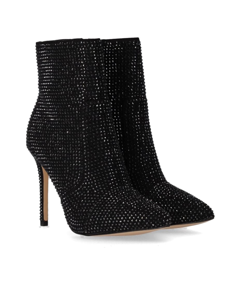 Snel Omleiding Appartement Michael Kors Rue Strass Black Heeled Ankle Boot | italist, ALWAYS LIKE A  SALE