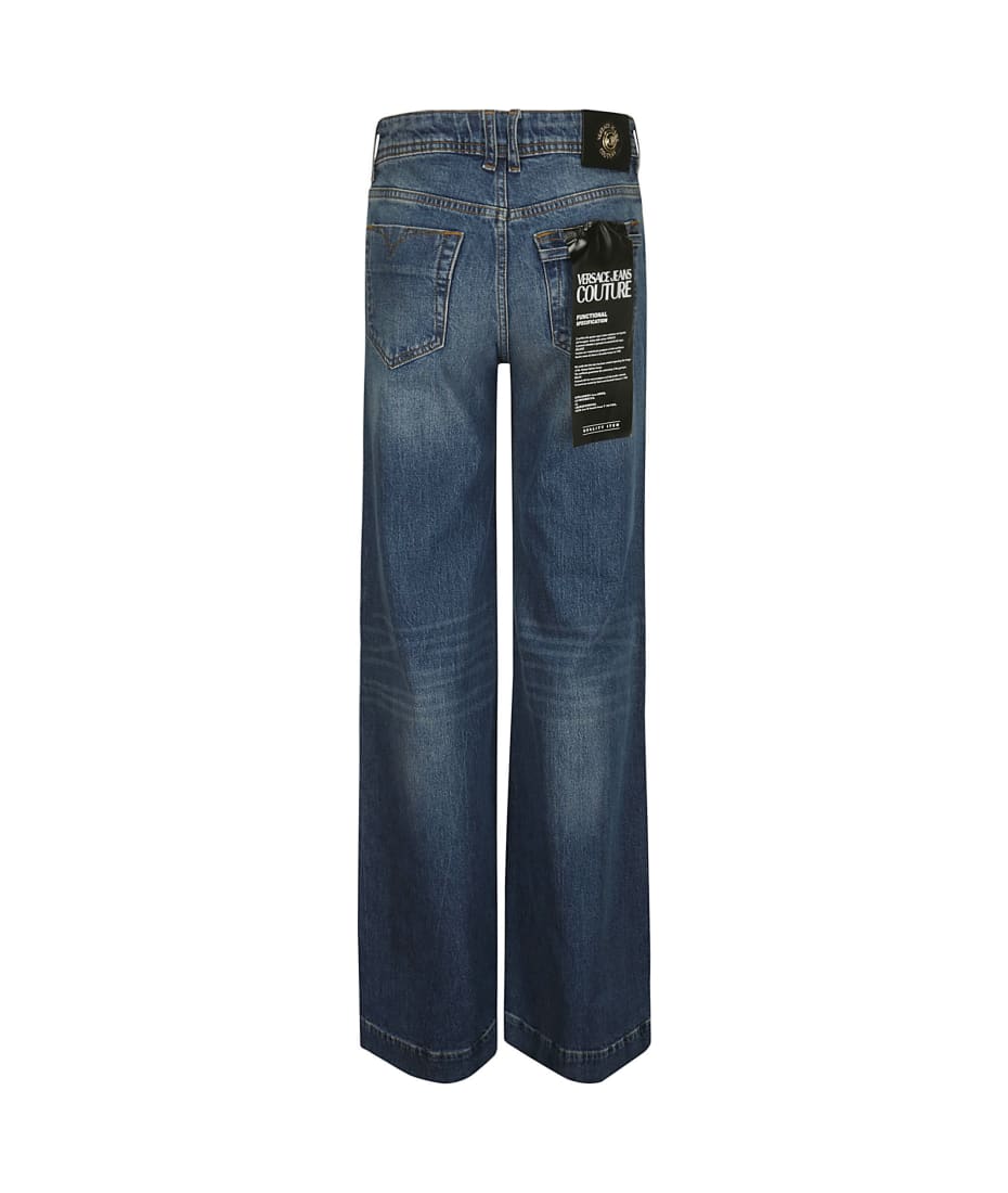 デニム・ジーパン VERSACE JEANS COUTURE 'Judy' jeans Blue 77HAB513DW023L01 Versace Jeans Couture Judy Jeans Blue | Wanan Luxury