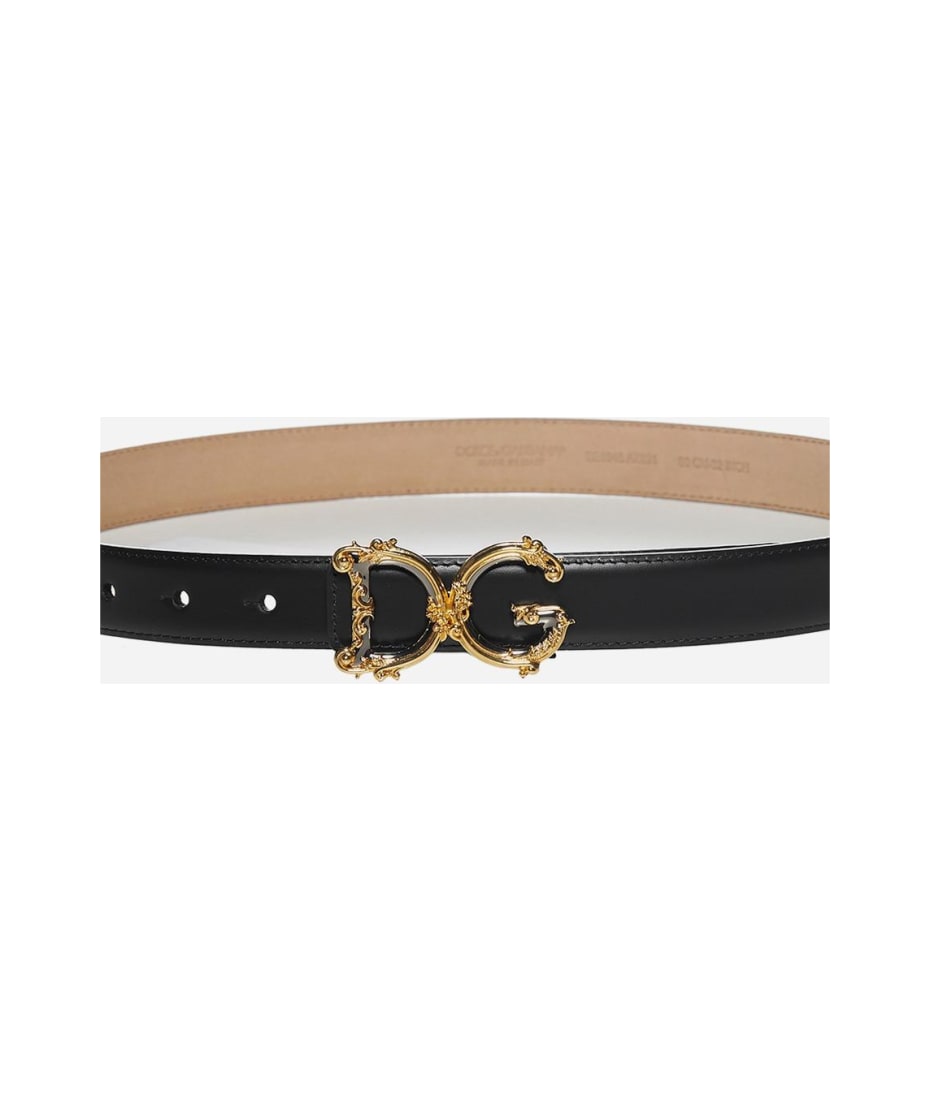 Dolce & Gabbana Logo Leather Belt | italist