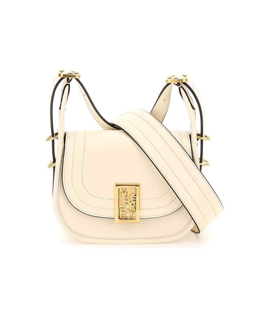 【MULBERRY】MINI SADIE SATCHEL BAG MULBERRY Glossy Goatskin Mini Sadie Satchel Lawn Green
