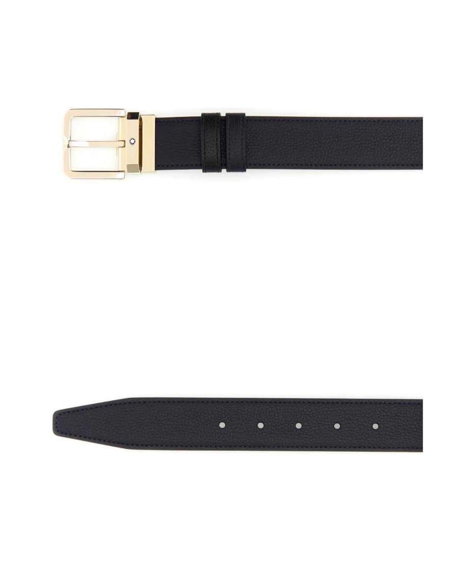 【送料&関税込】Ferragamo Midnight Blue Leather Reversible B Salvatore Ferragamo Midnight Blue Leather Reversible Belt