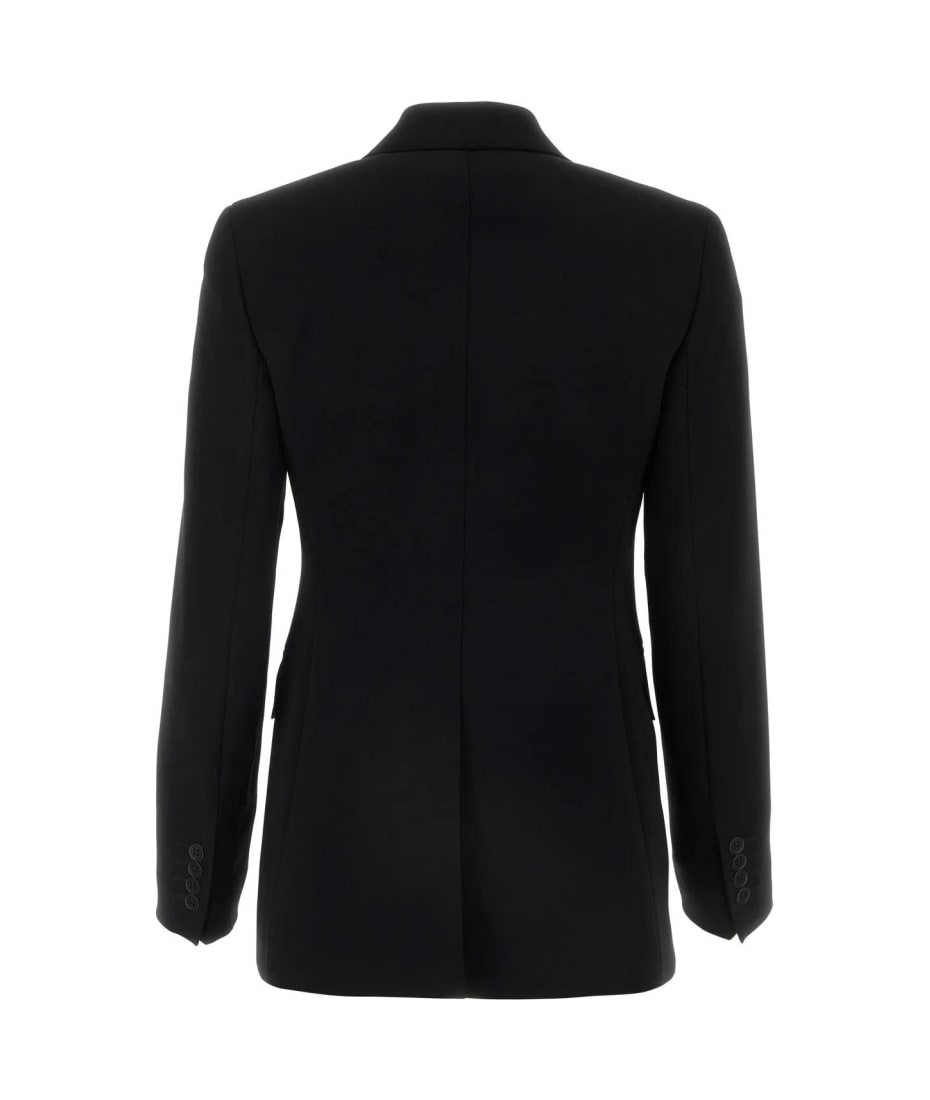 【送料&関税込】Max Mara Studio Black Triacetate Blend Pagin Black Triacetate Blend Link Blazer Max Mara Studio | italist