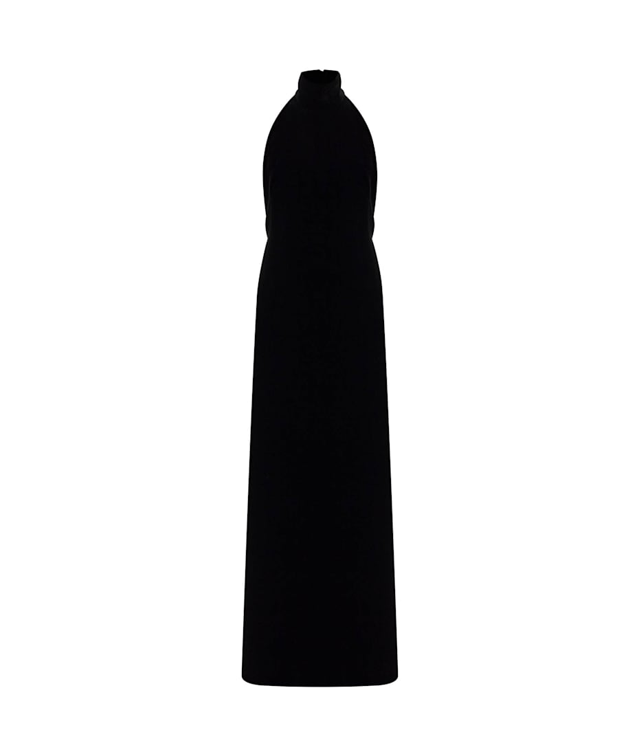 Max Mara Pianoforte Long Velvet Dress In Armida Style | italist