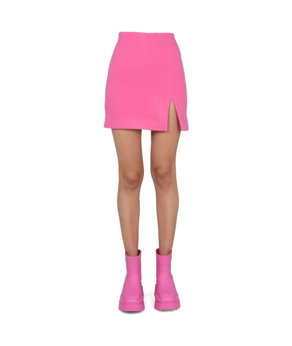ミニスカート MSGM FW22 SHORT SKIRT WITH SLIT (3342MDD109_22780113) MSGM Short Skirt With Slit | italist