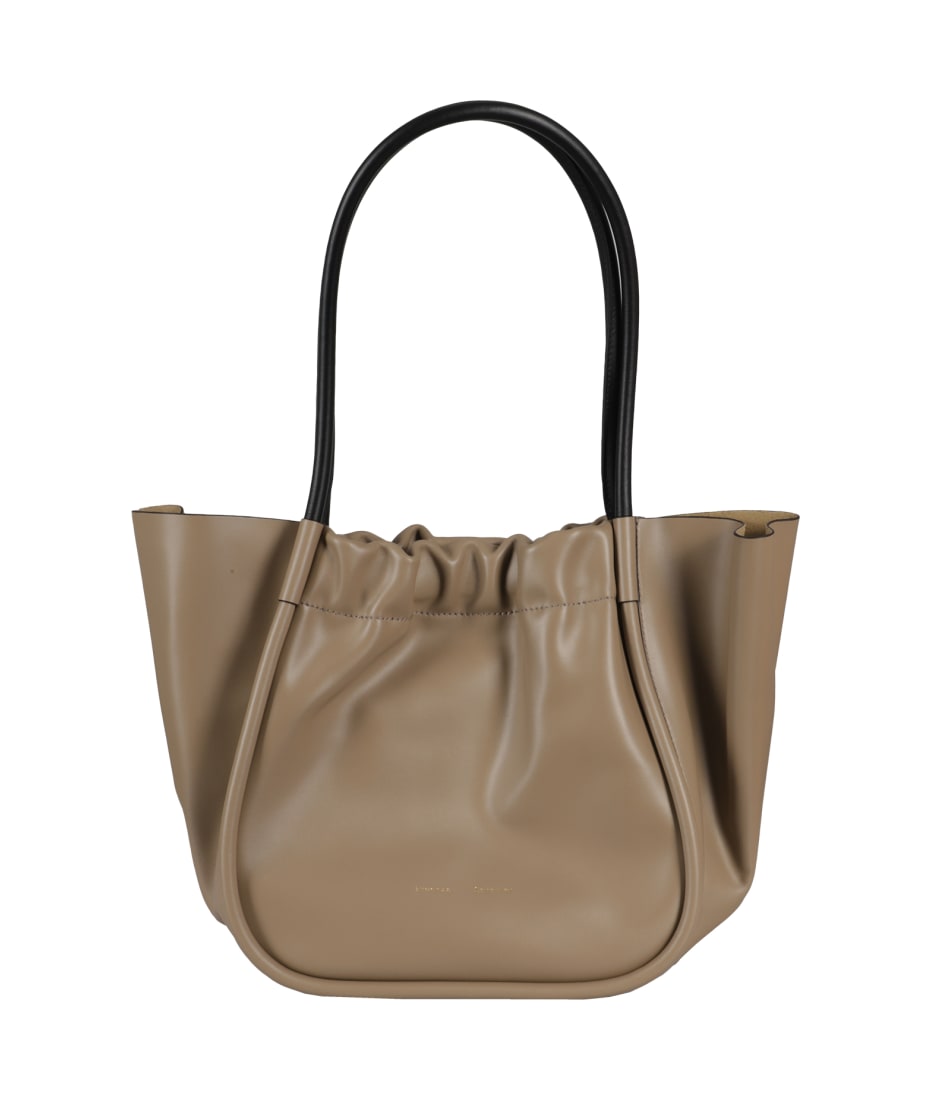 Proenza Schouler Large Ruched Leather Tote