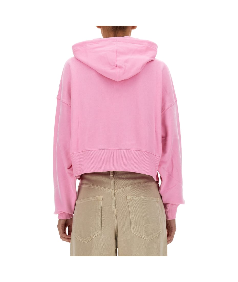 MSGM｜HOOD/ZIP-UP (2000MM535 200004 94) MSGM Kids zip-up Hoodie | Black | FARFETCH