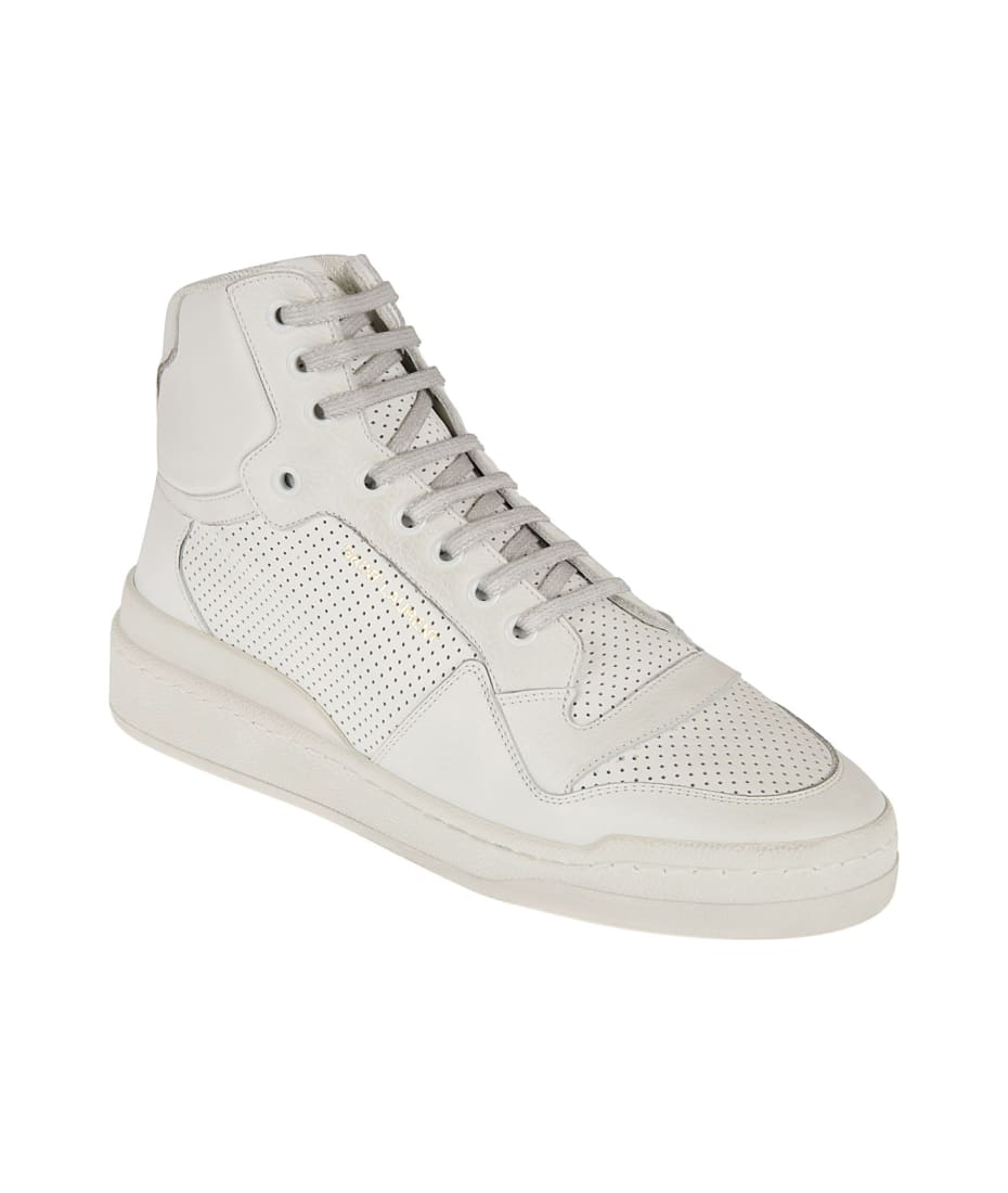 SAINT LAURENT SL/24 ミッドトップ スニーカー パンチングレザー 楽天市場】サンローラン SAINT LAURENT SL/24 MID-TOP SNEAKERS