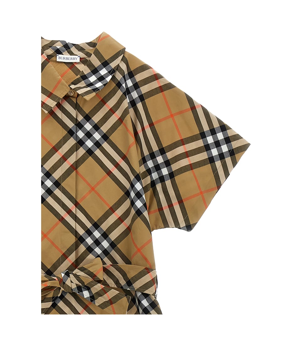Burberry Check Chemisier Dress | italist