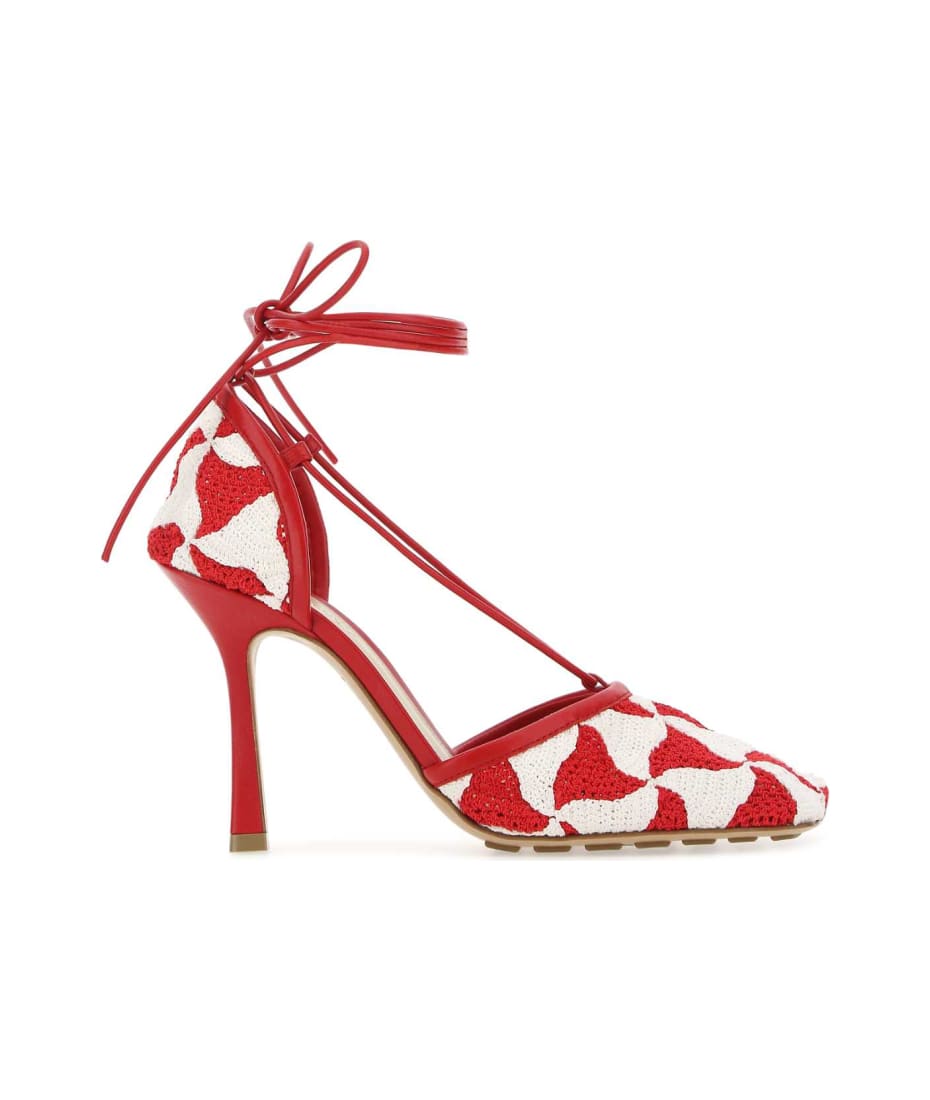 サンダル・ミュール BOTTEGA VENETA Two-Tone Stretch Crochet Sandals Bottega Veneta Two-tone Stretch Crochet Sandals | italist