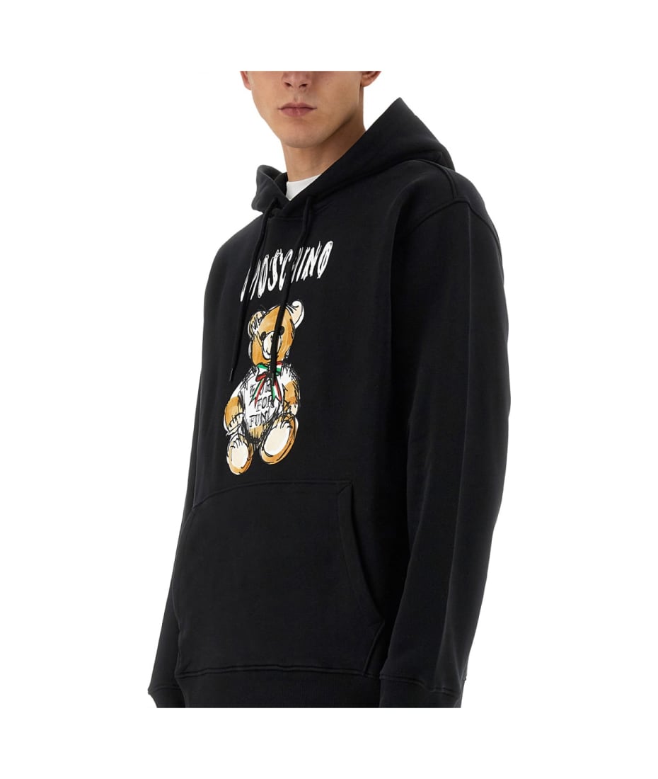 Moschino Drawn Teddy Bear Sweatshirt | italist