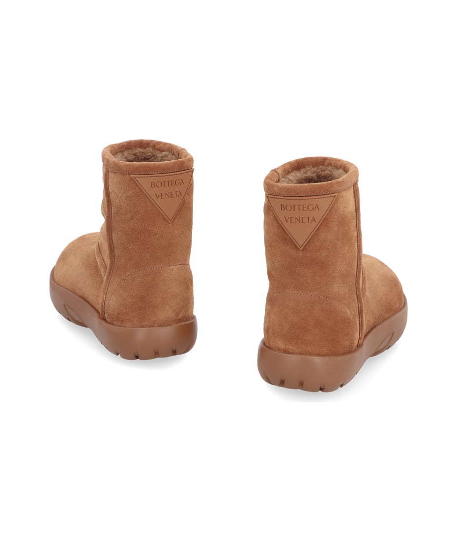 Bottega Veneta Snap Suede Ankle Boots | italist
