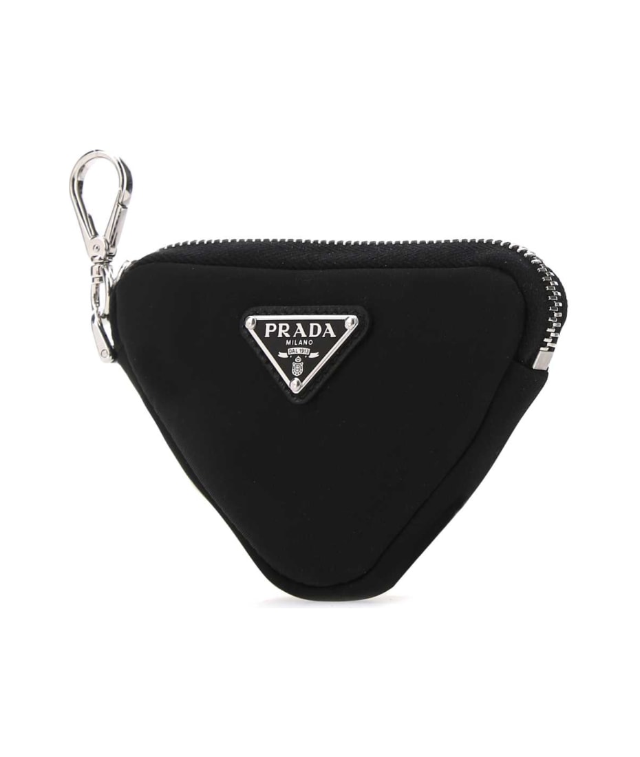 キーケース・キーリング PRADA FW25 Black nylon Trick key chain (2TT1402DMI F0002) Prada Black Nylon Trick Key Chain | italist