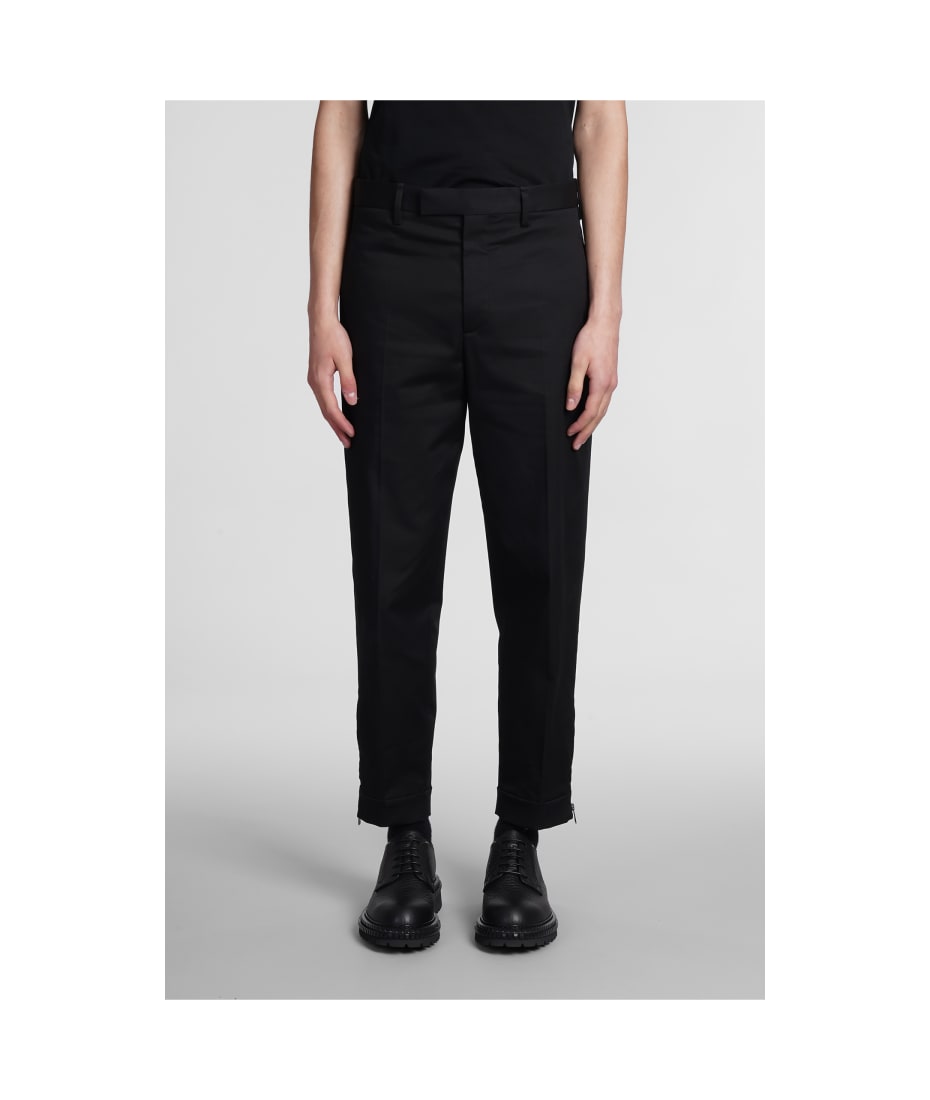 Neil Barrett Pants In Black Cotton | italist