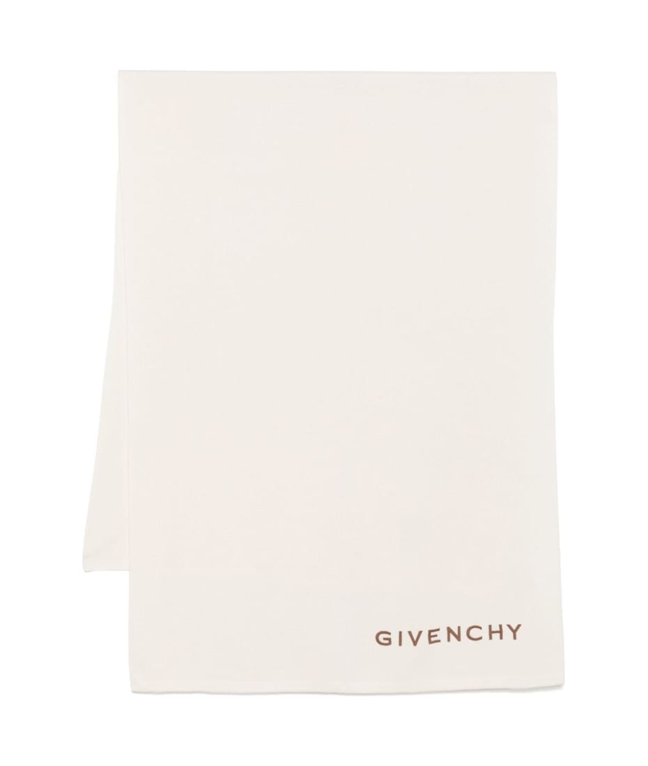 【関税＆送料込み】Givenchy Scarf 4G Embrodery Accessories Givenchy Black 4G Monogram Silk Square Scarf | Neiman Marcus