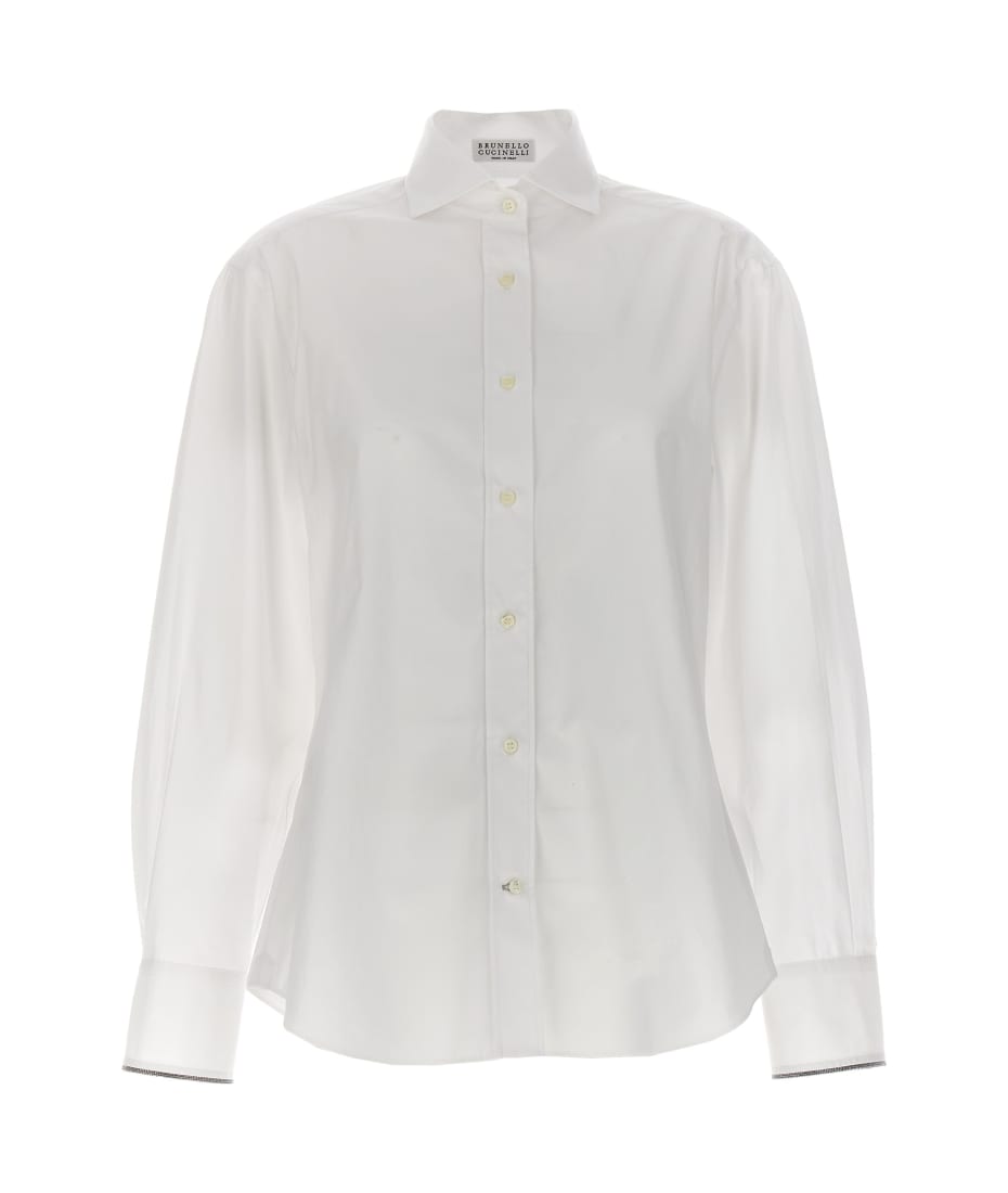 Brunello Cucinelli Cotton Poplin Shirt | italist